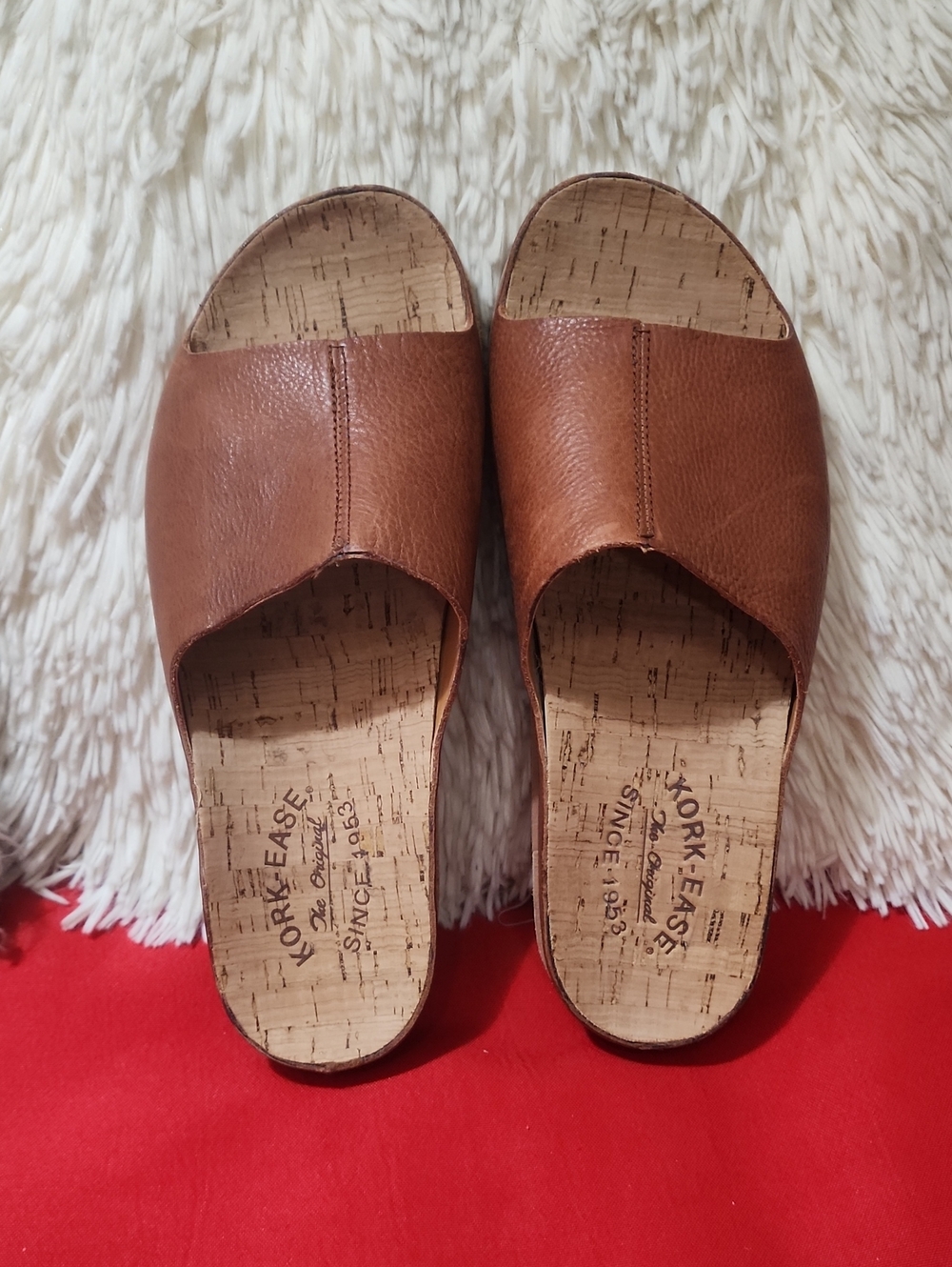 Kork-Ease Tutsi Brown Slide Sandals